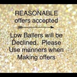 Reasonable offers